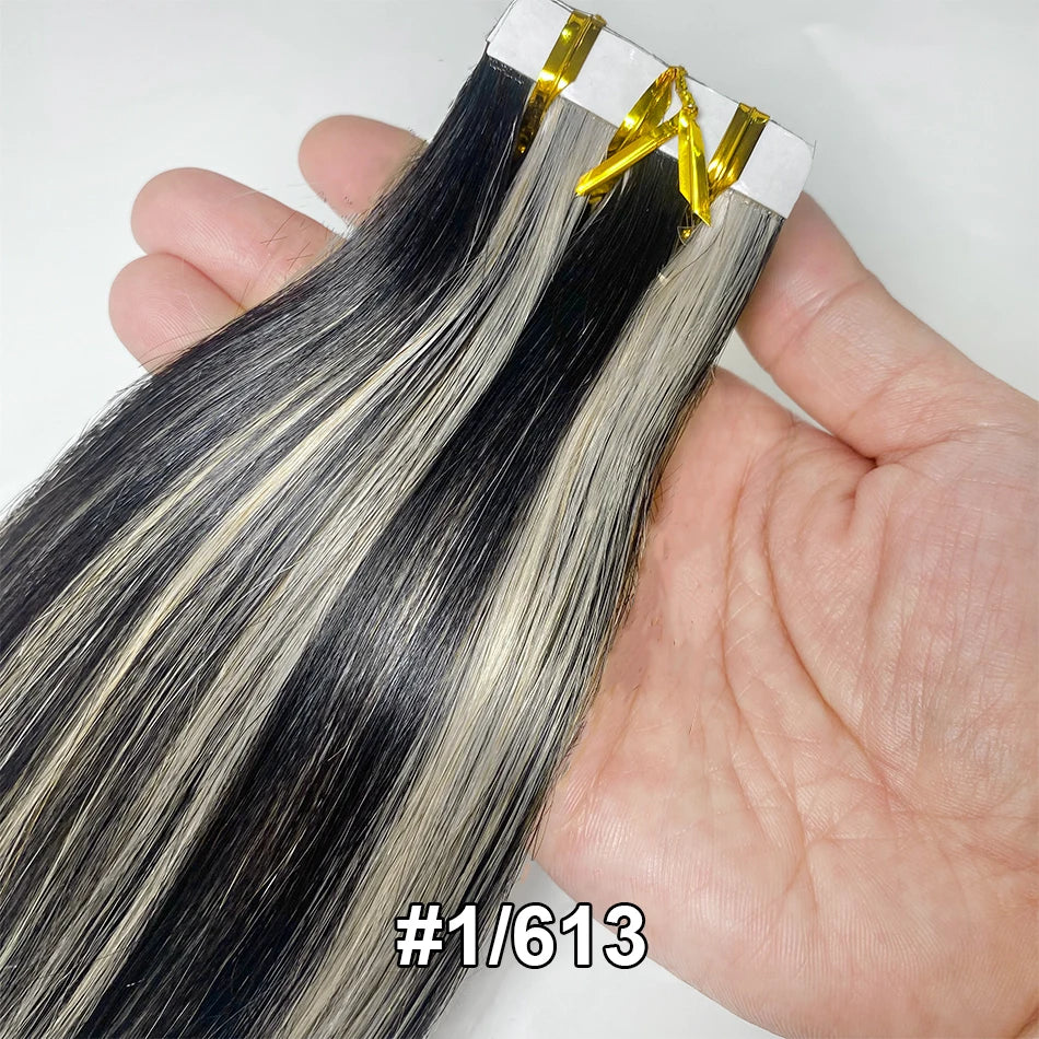 18" Seamless Tape-In Human Hair Extensions