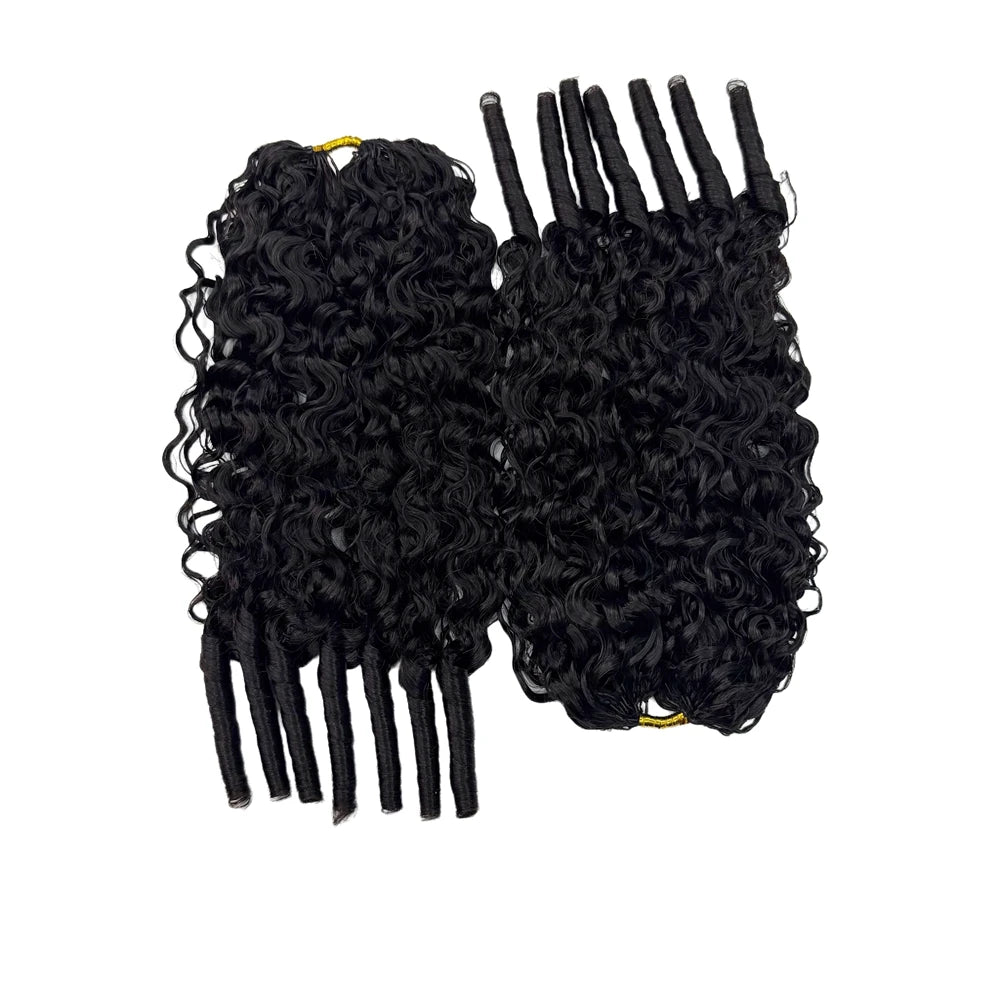 Burmese Curly Pre-Looped Human Hair Extensions