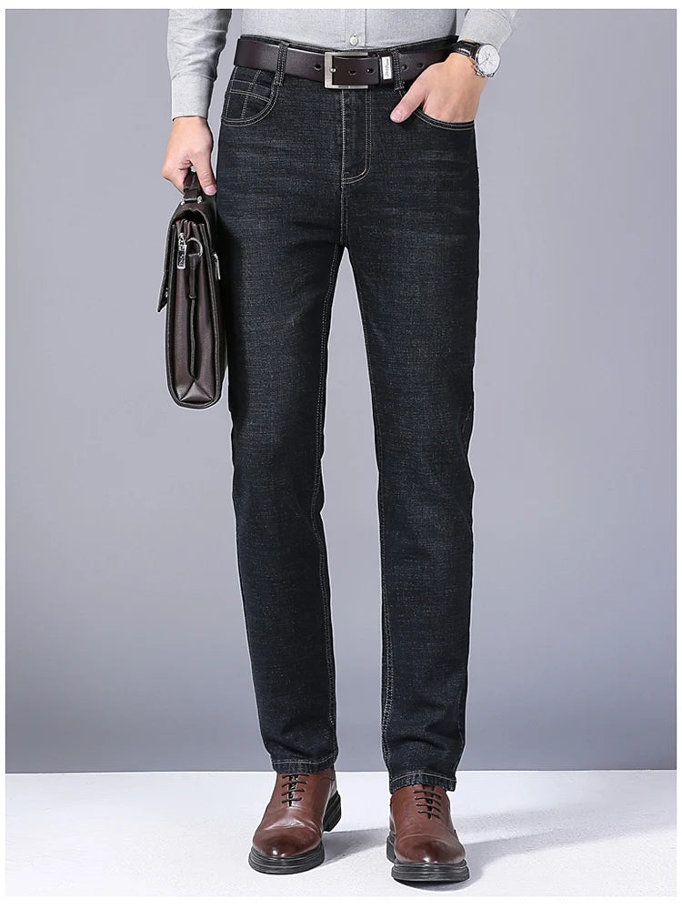 Men's Slim Fit Stretch Straight Jeans