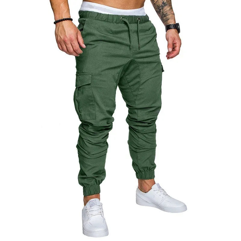 Men's Multi-Pocket Cargo Jogger Pants