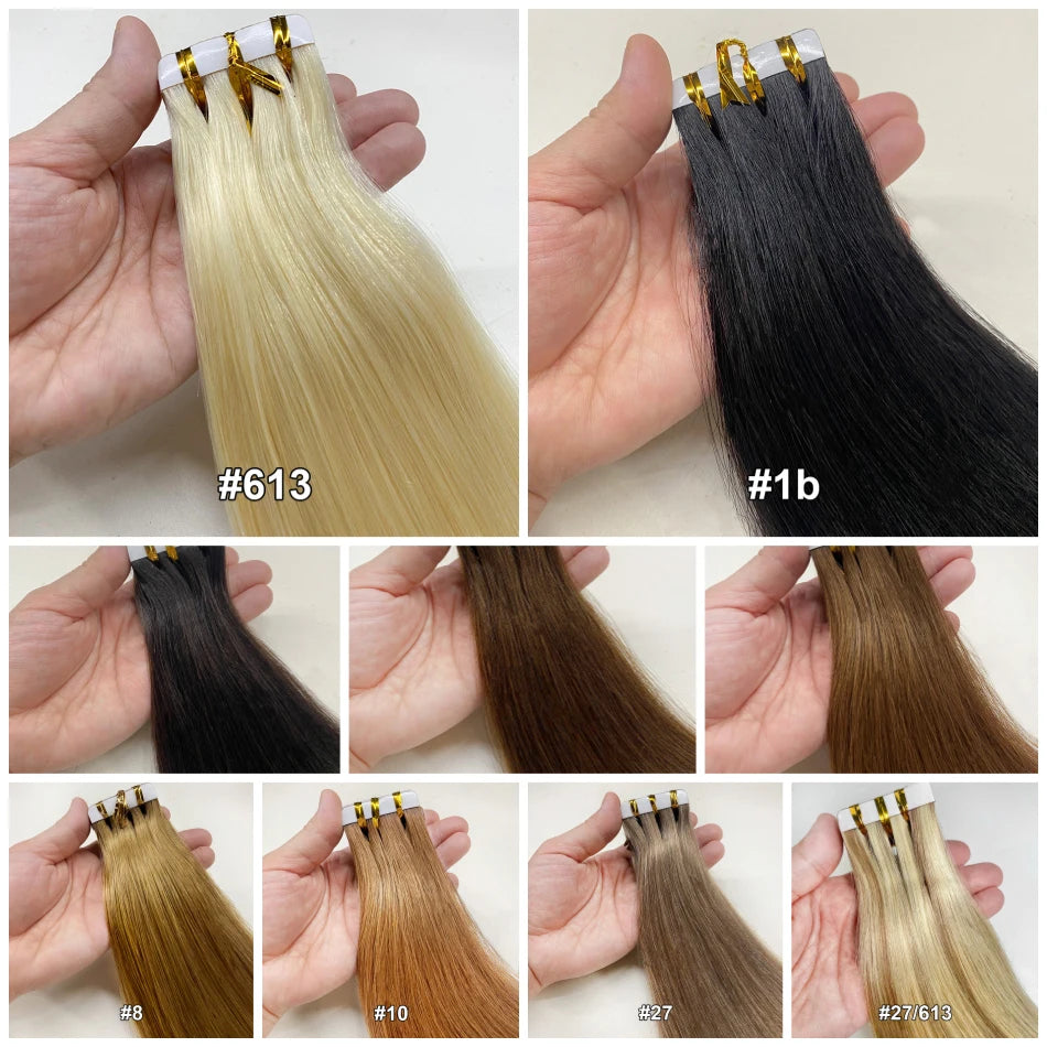 18" Seamless Tape-In Human Hair Extensions