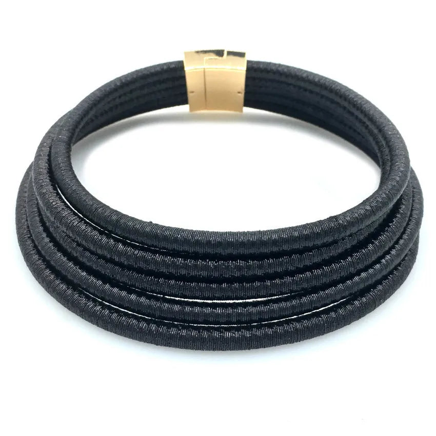 Liffly African Bohemian Choker Necklace & Bracelet Set