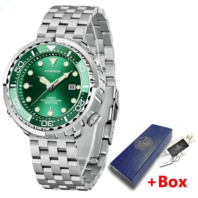 Men's Waterproof Sports Chronograph Watch