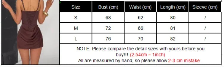 Women's Elegant Pleated Sling Party Dress