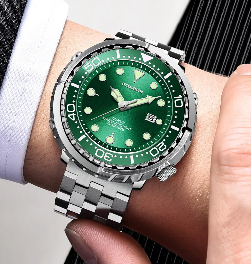 Men's Waterproof Sports Chronograph Watch
