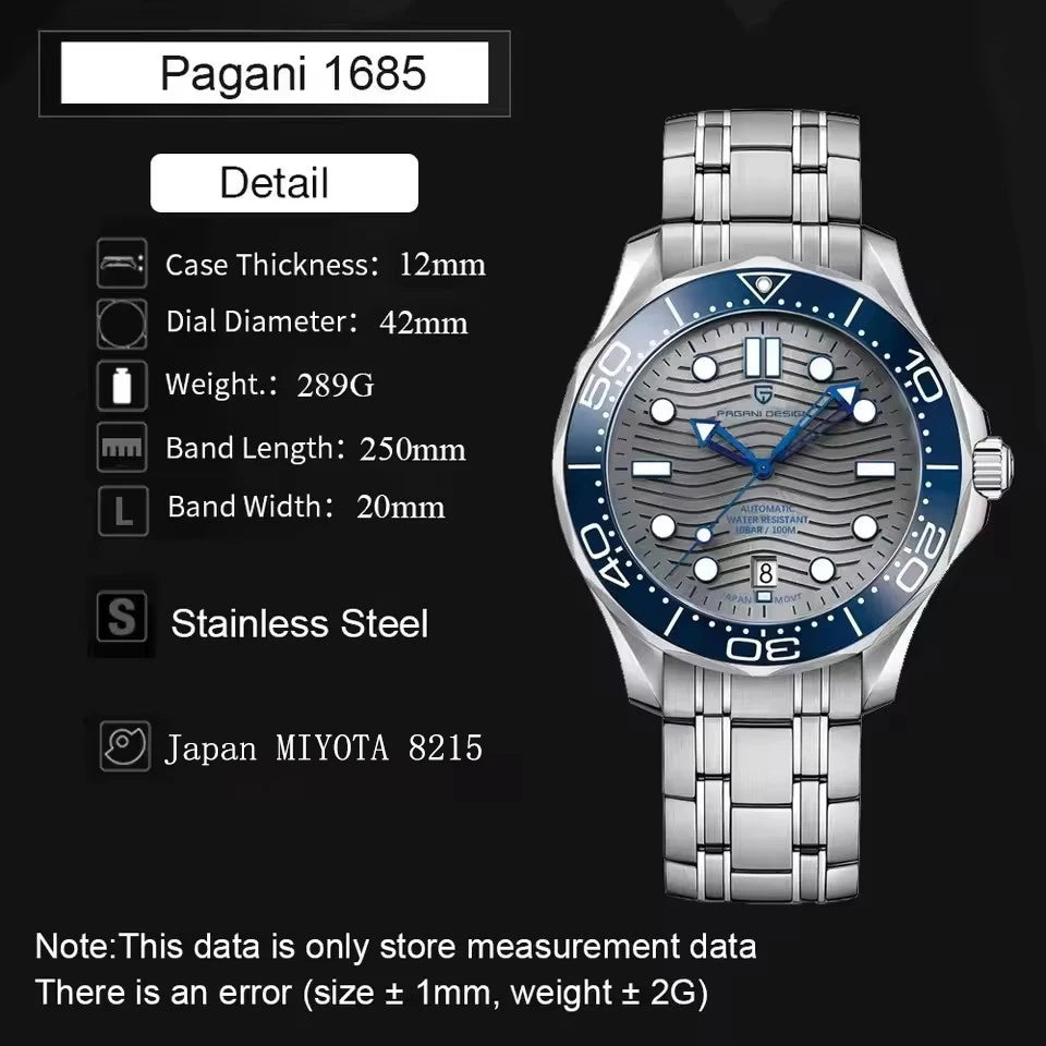 PAGANI DESIGN Automatic Mechanical Watch