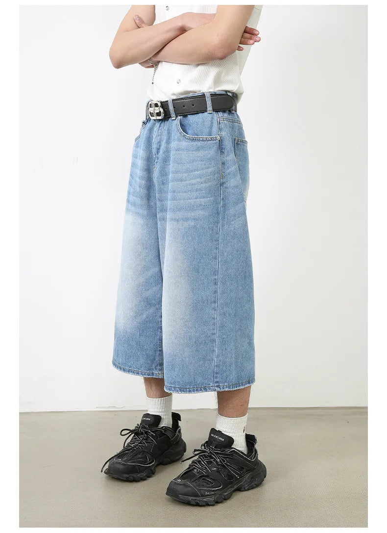 Women's  Washed Denim Shorts