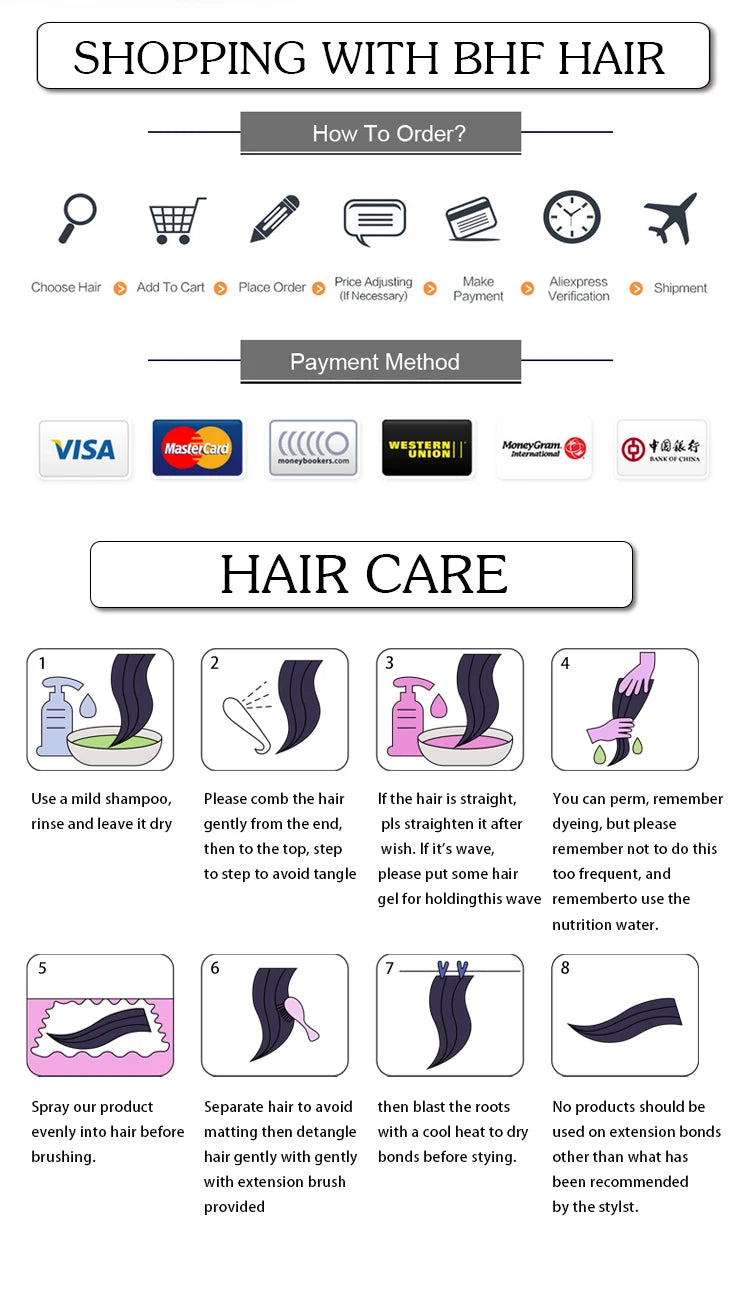 Straight Brazilian Remy Human Hair Bundles (No Weft)