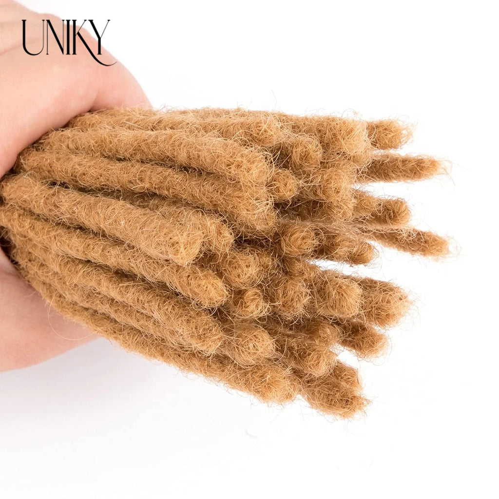 60-Strand Human Hair Dreadlocks Extensions