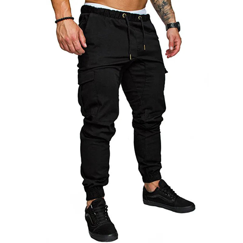 Men's Multi-Pocket Cargo Jogger Pants