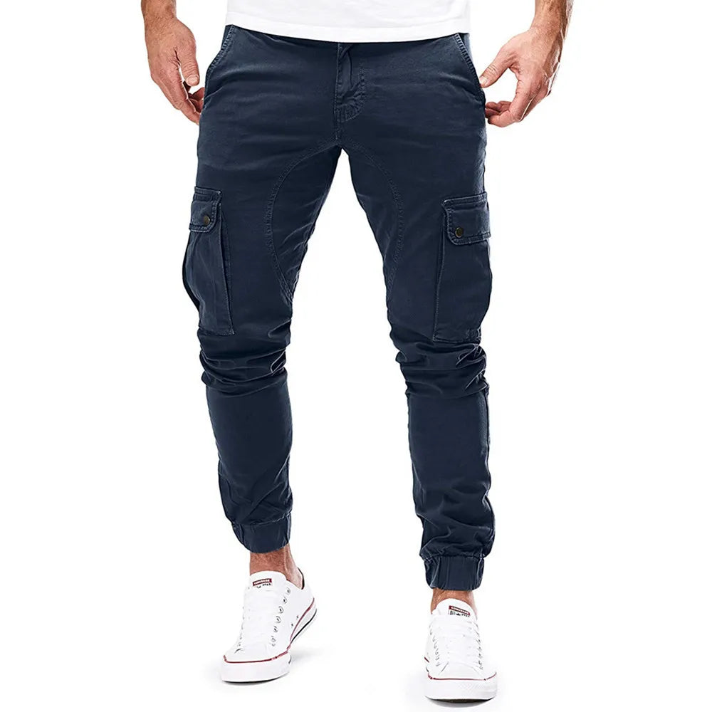 Men's Multi-Pocket Cargo Jogger Pants