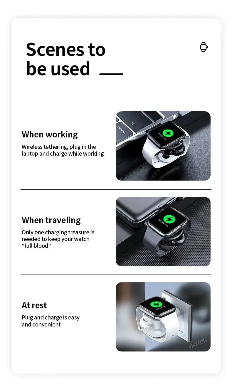 Portable Magnetic Charger for Apple Watch