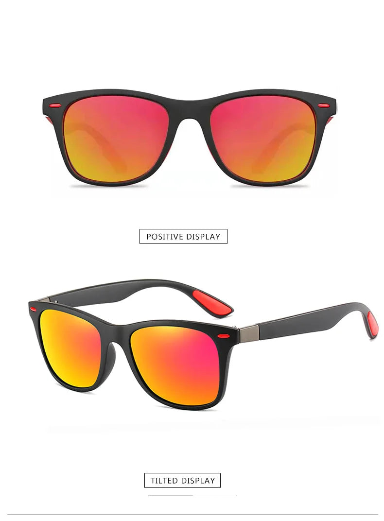 Fashion Classic Polarized Men And Women Square Sunglasses Anti Glare