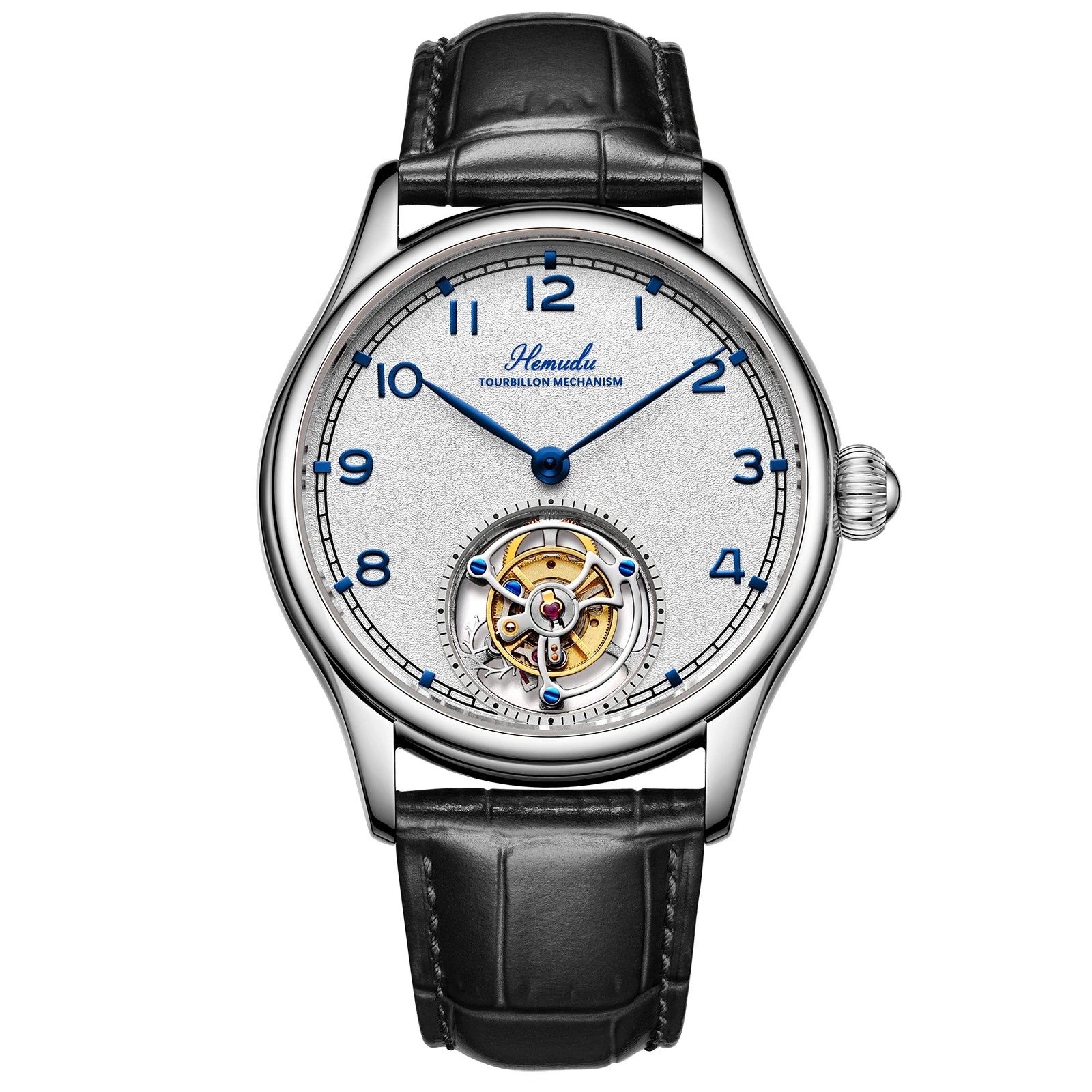 HEMUDU Flying Tourbillon Skeleton Watch