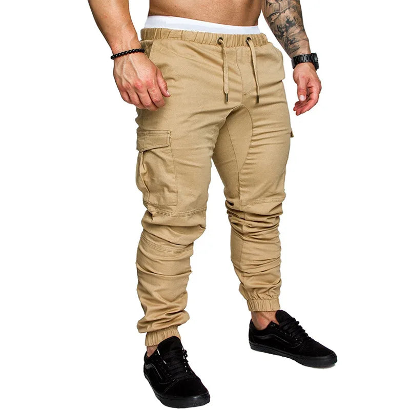 Men's Multi-Pocket Cargo Jogger Pants