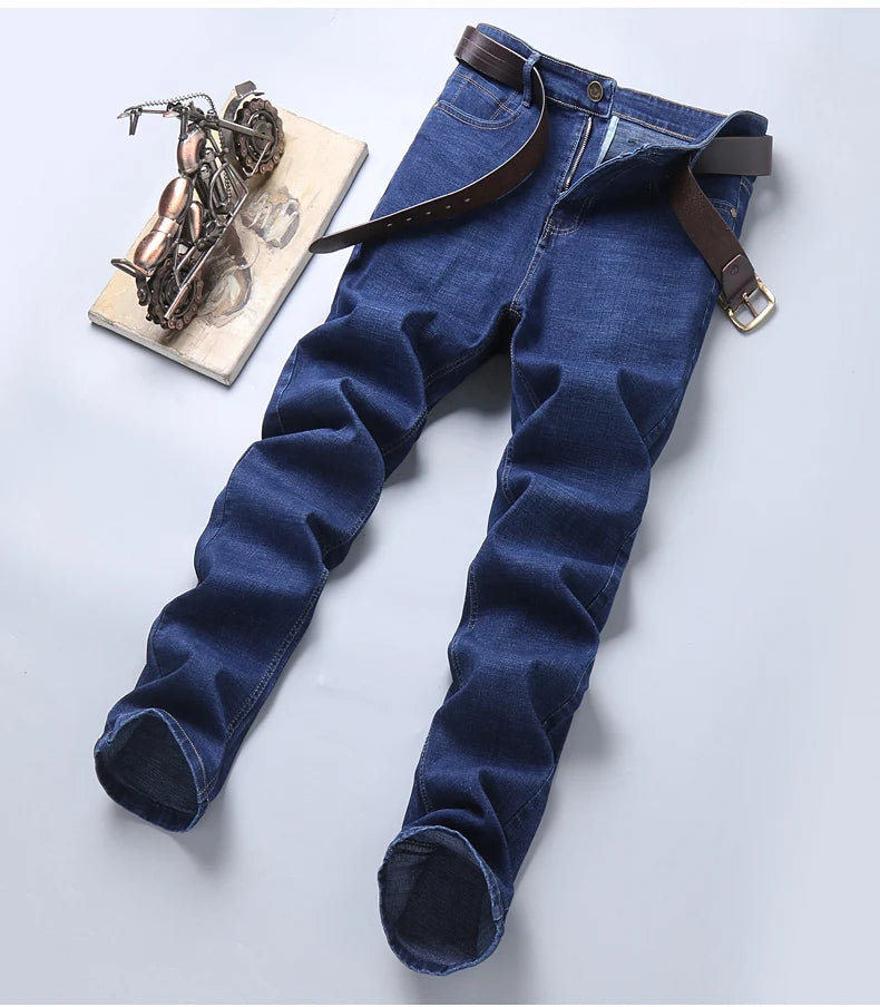 Men's Slim Fit Stretch Straight Jeans