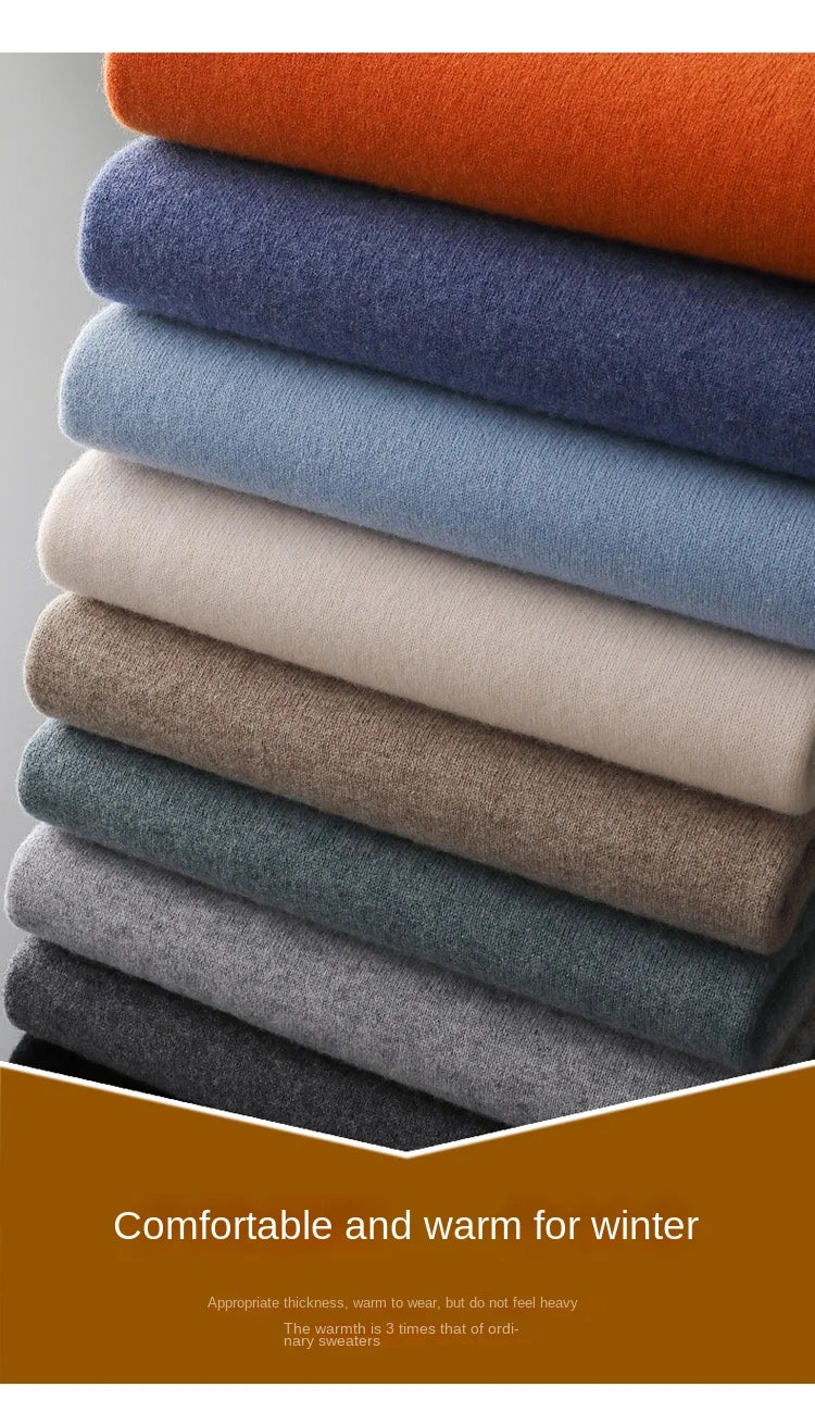 Men's Over sized Cashmere Knit Pullover