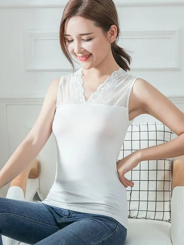 Women's Hollow Out Lace Crochet Blouse Top