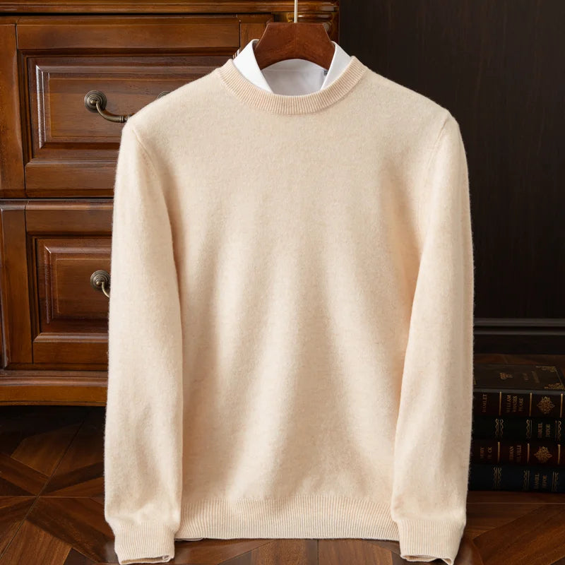 Men's Over sized Cashmere Knit Pullover