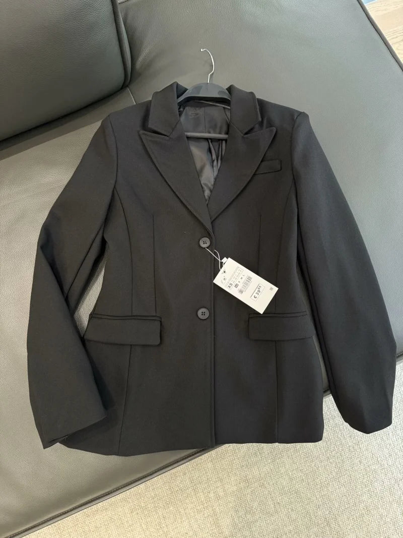 ZW Series Women's Slim Fit Padded Blazer