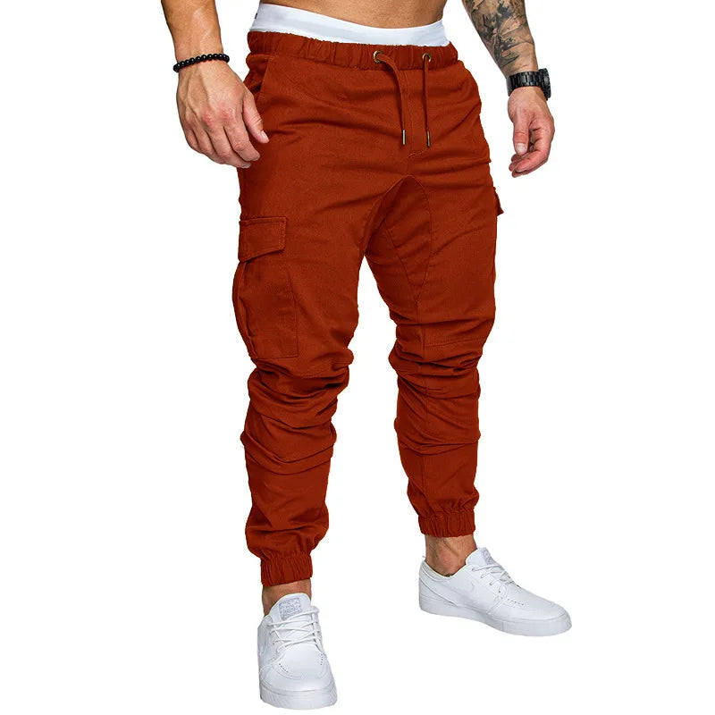Men's Multi-Pocket Cargo Jogger Pants