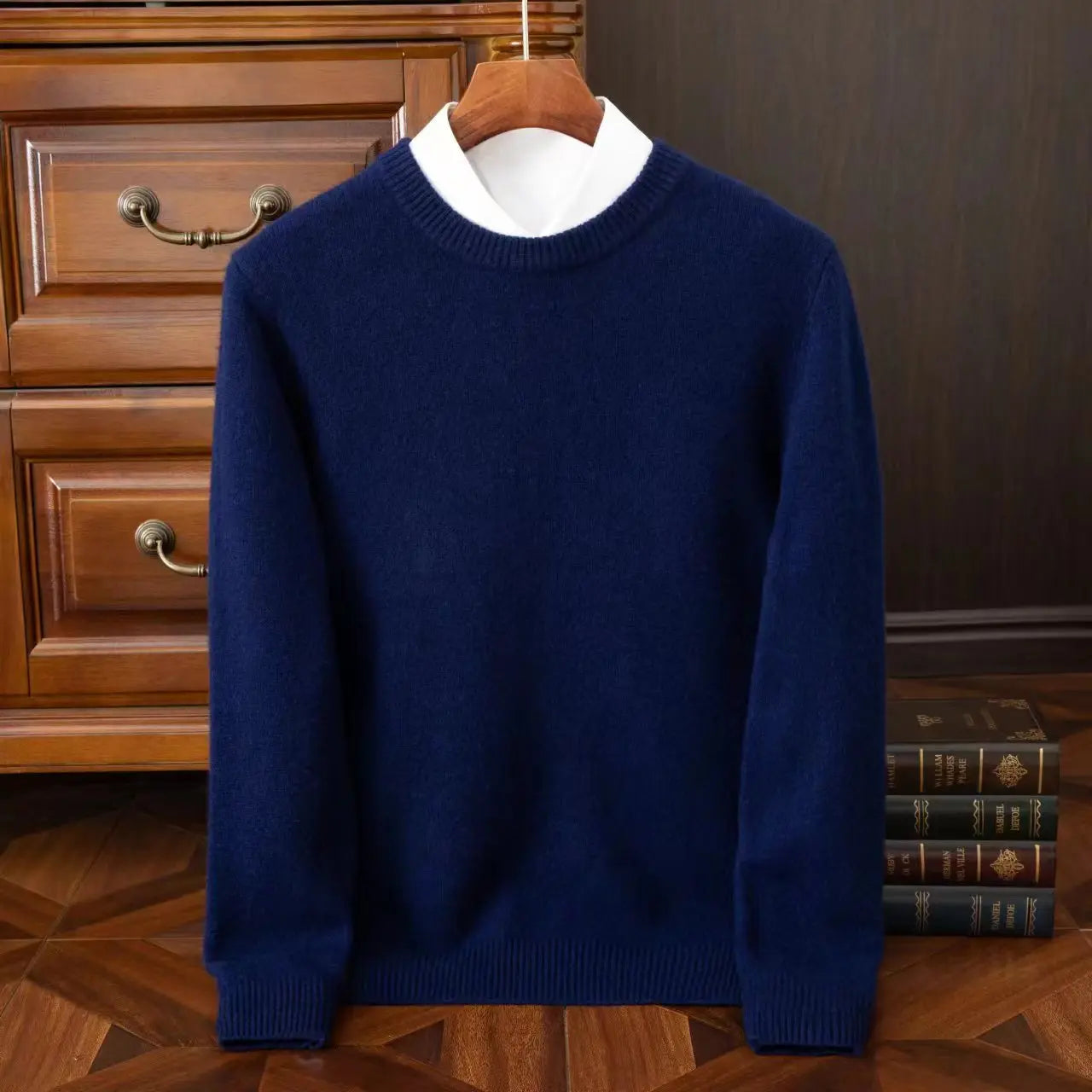 Men's Over sized Cashmere Knit Pullover