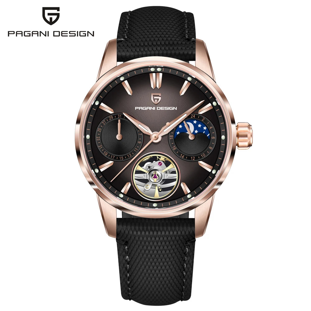 PAGANI DESIGN Tourbillon Moon Phase Watch