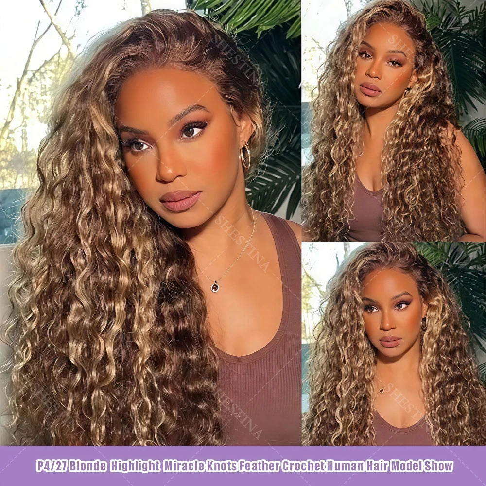 Burmese Curly Human Hair Crochet Extensions