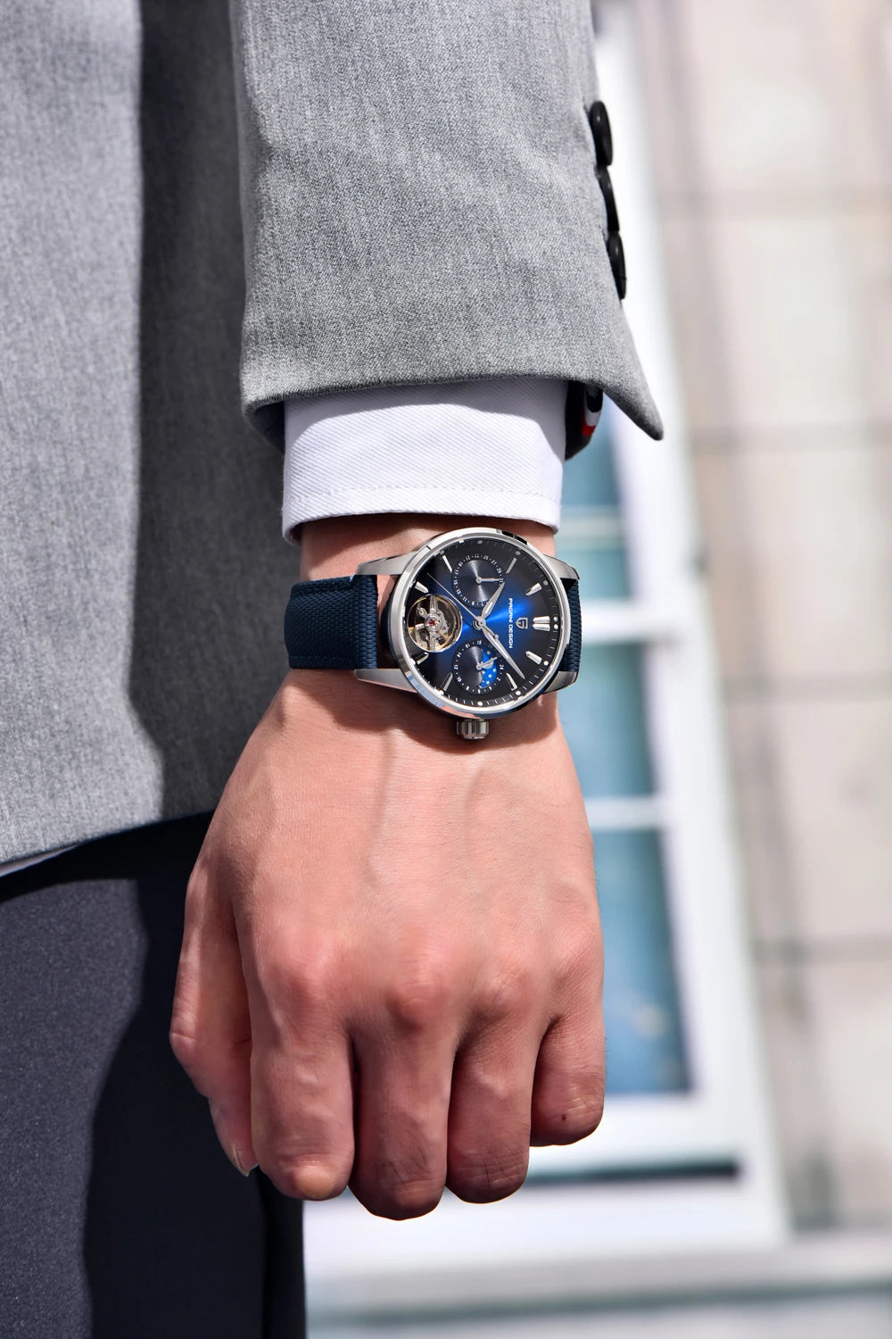 PAGANI DESIGN Tourbillon Moon Phase Watch
