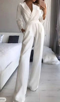 Women's High Waist Office Jumpsuit