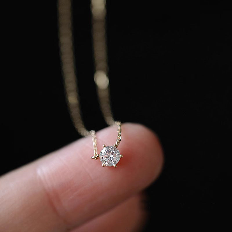 Lapis Lazuli Tower Pendant Chain Necklace