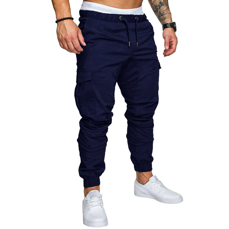 Men's Multi-Pocket Cargo Jogger Pants