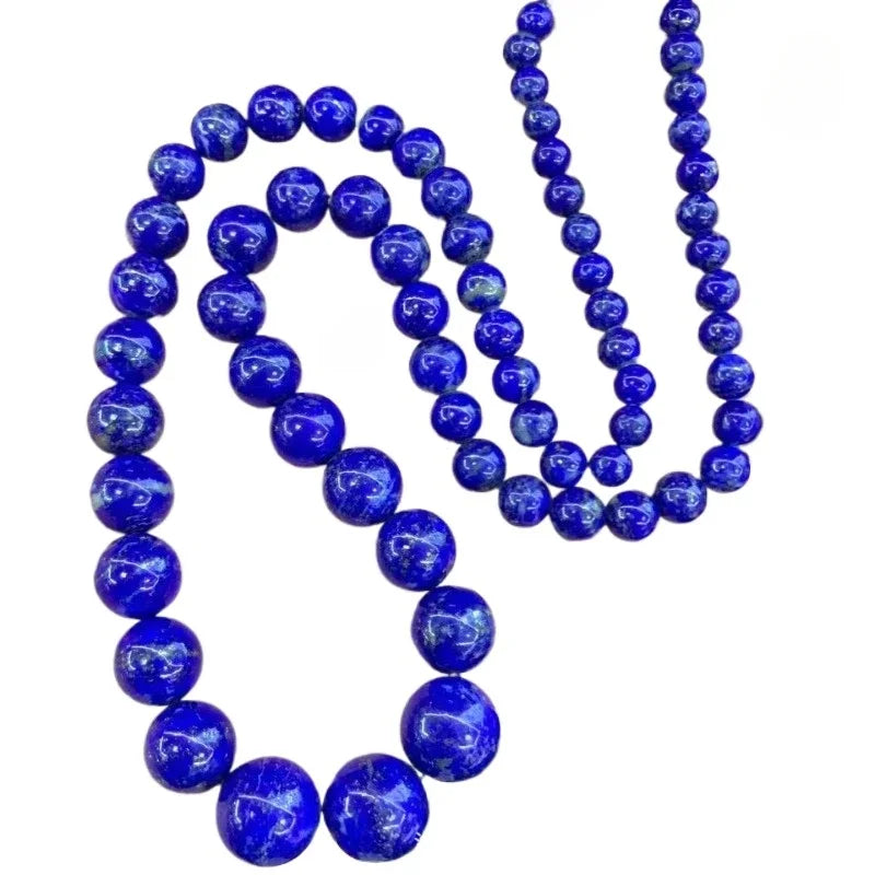 Lapis Lazuli Tower Pendant Chain Necklace