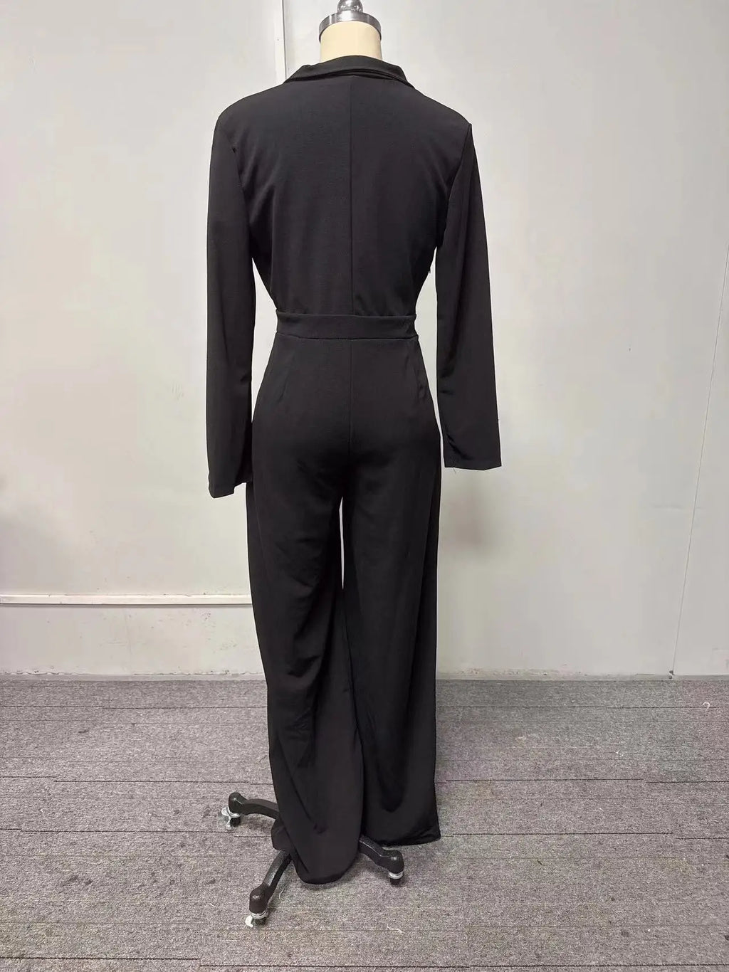 Women's High Waist Office Jumpsuit