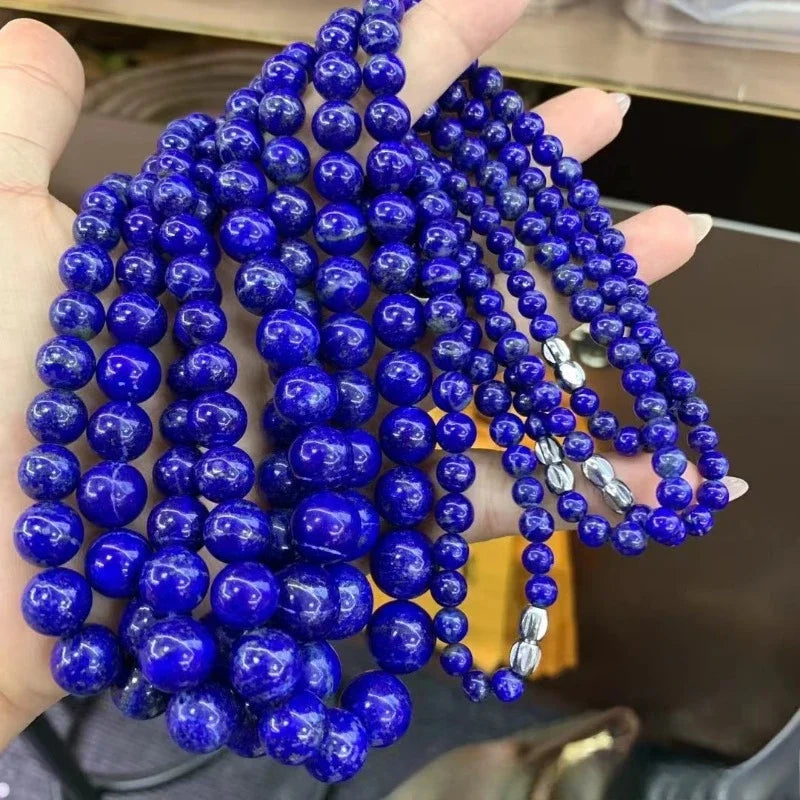 Lapis Lazuli Tower Pendant Chain Necklace