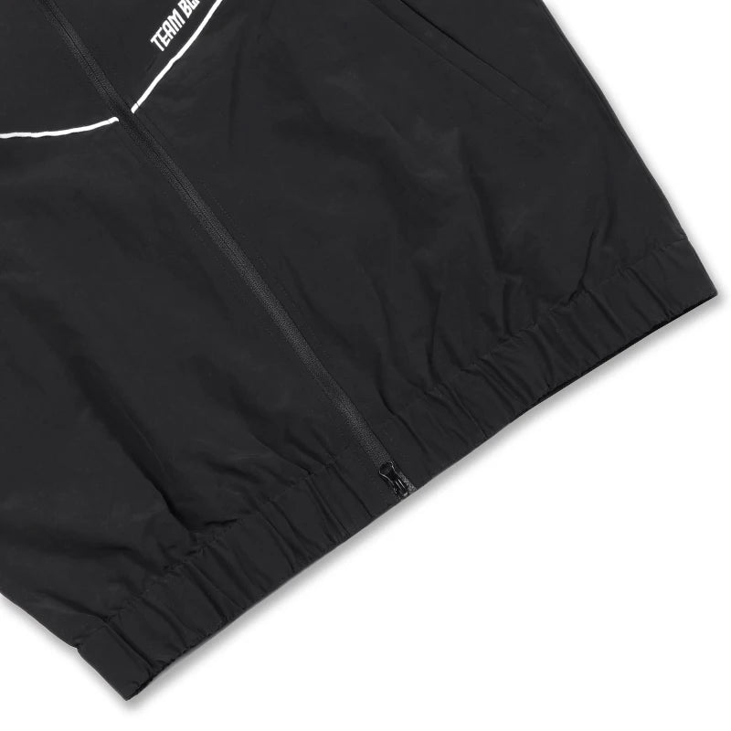 Unisex  Embroidered Windbreaker Jacket