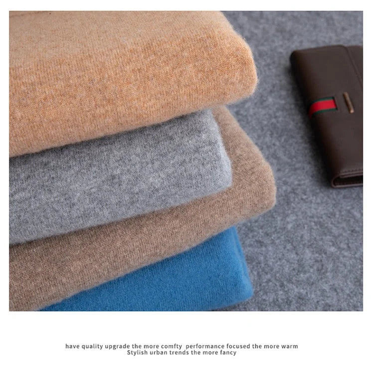 Men's Over sized Cashmere Knit Pullover
