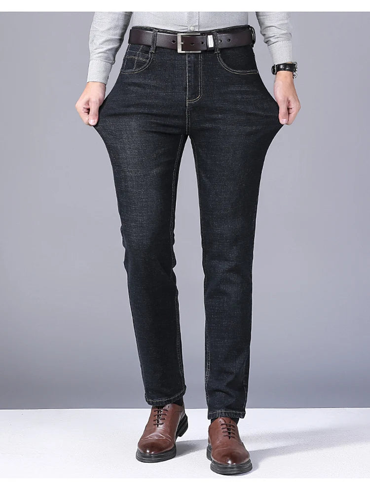Men's Slim Fit Stretch Straight Jeans
