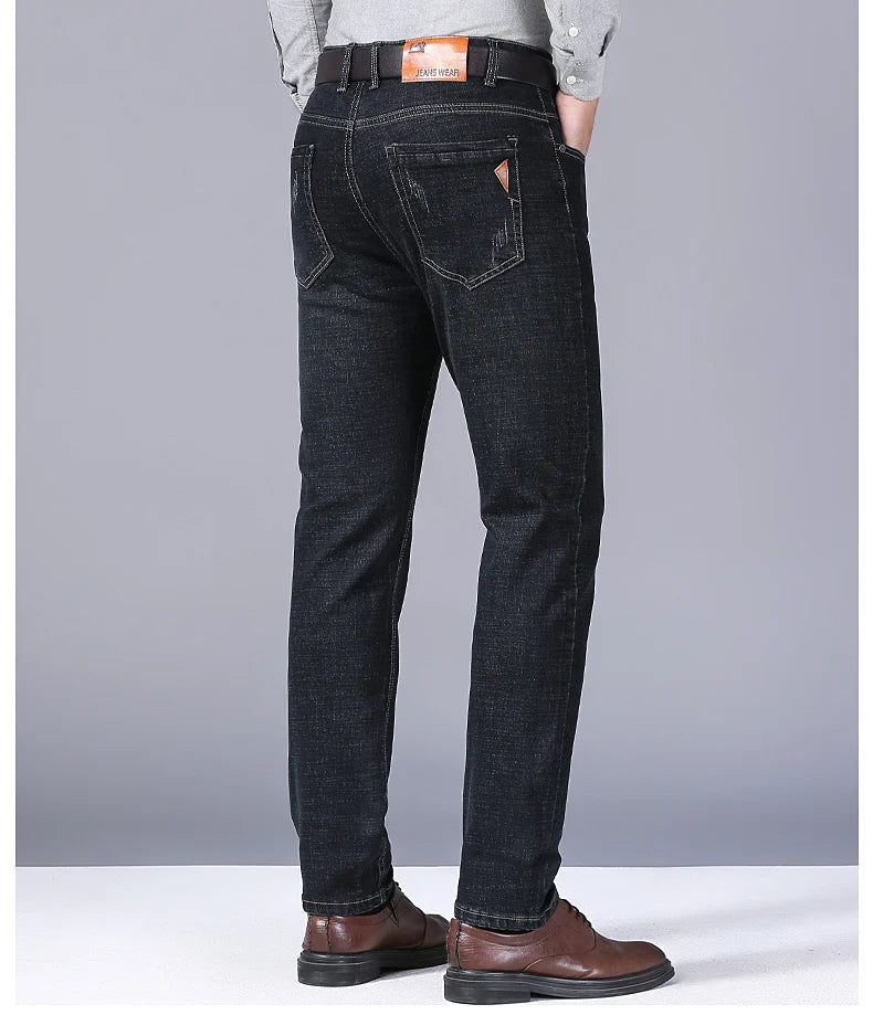 Men's Slim Fit Stretch Straight Jeans