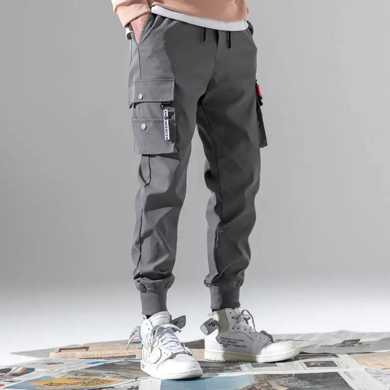 Men's Multi-Pocket Cargo Jogger Pants